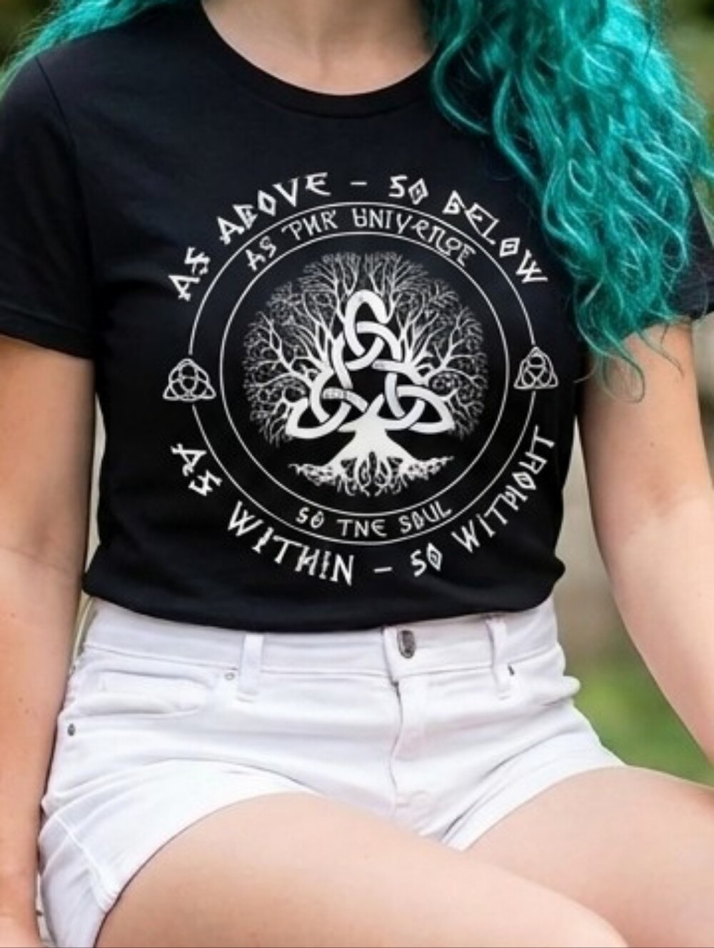 NWT As Above So Below Unisex Graphic Tee  (0197)